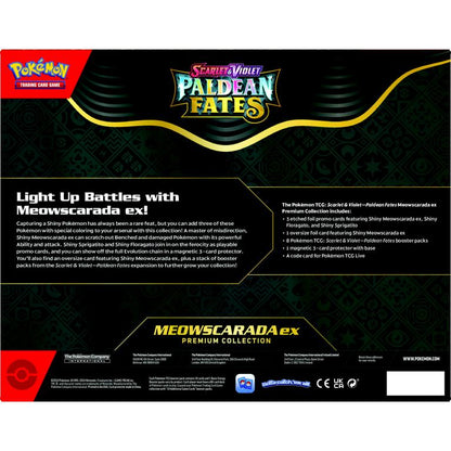 Pokémon Paldean Fates Premium Collection Meowscarada EX