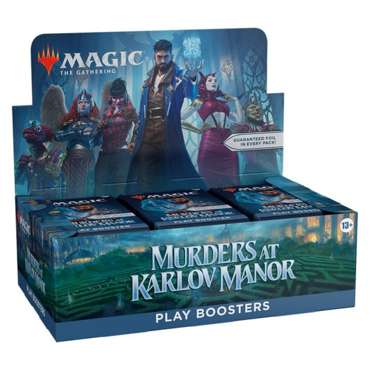 MTG Murders at Karlov Manor Play booster display English